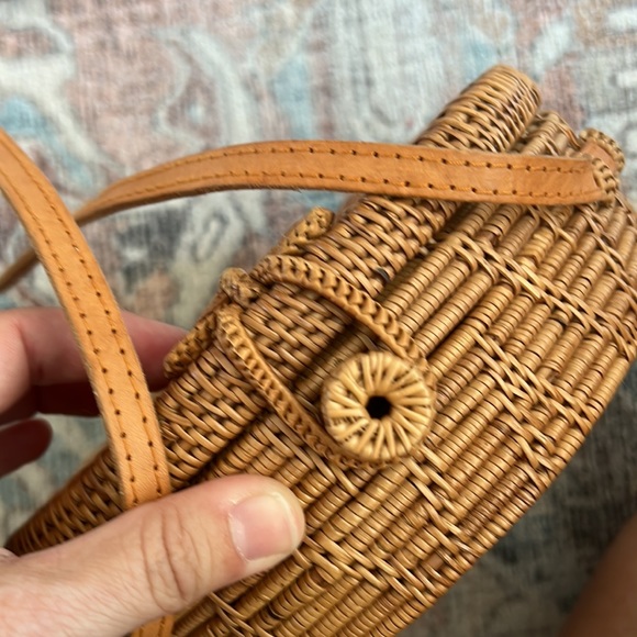 Rattan summer bag - Picture 7 of 12
